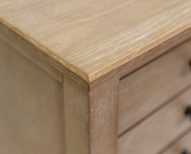 Martin Furniture Laurel Natural Double Pedestal Desk-2