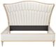 Michael Amini® St. Charles Dove Gray Eastern King Platform Bed-4