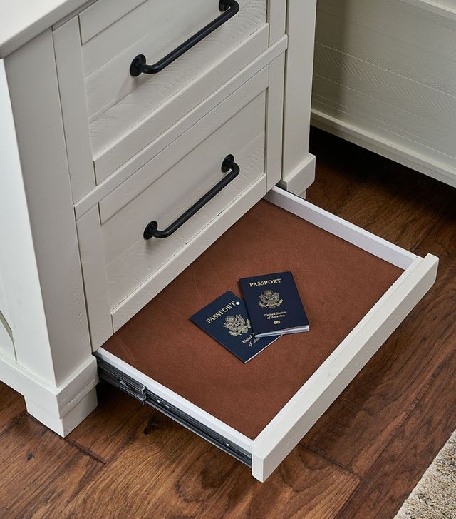 A-America® Sun Valley White Nightstand-1