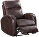Parker House® Devin Pebble Brown Manual Recliner-1