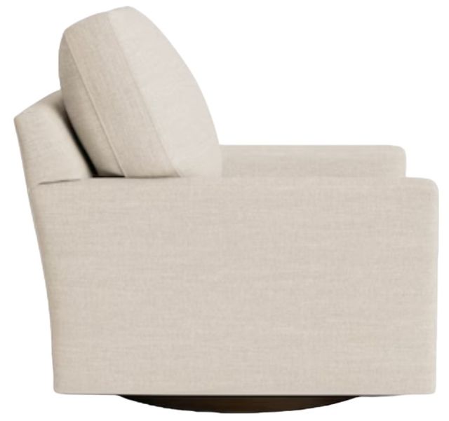 Bassett® Furniture Customizable Benchmade Premier Track Arm Swivel Chair-2