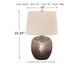 Signature Design by Ashley® Magalie Antique Silver Table Lamp-1