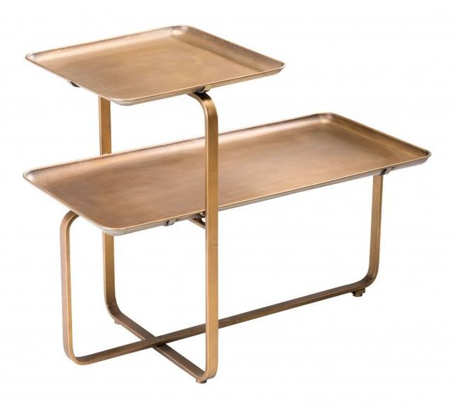 Zuo® Modern Henry Gold Coffee Table-0