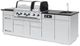 Broil King® Imperial™ QS 690iE Stainless Steel Liquid Propane Outdoor Kitchen Kit-2