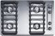 Summit® 30" Chrome Gas Cooktop-0