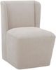 Moe's Home Collection Cormac Warm Sand Rolling Dining Chair-0