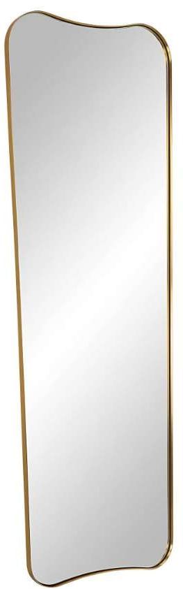 Uttermost® Belvoir Antique Brass Large Mirror-3
