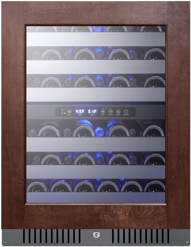 Summit® 24" Panel Ready Wine Cooler-3