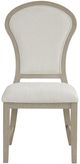 New Classic® Home Furnishings Gwendolyn Cerused Taupe Dining Side Chair-2
