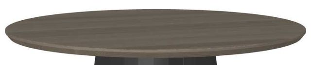 Amisco Customizable Gemma Solid Ash 42" Round Dining Table-1