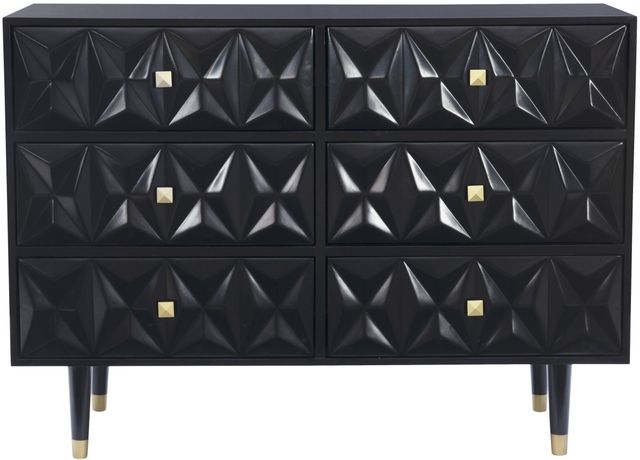 Linon Geo Black Dresser-1