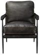 Classic Home Christopher Jet Black Accent Chair-2