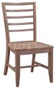 John Thomas Furniture® SoMa Flax Ladderback Dining Side Chair-0