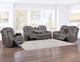 Steve Silver Co. Daniel 3-Piece Mossy Gray Triple Power Reclining Living Room Set-1