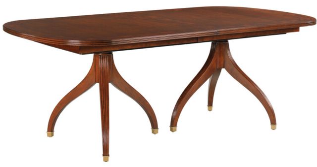 American Drew® Addison Meyers Cherry/Walnut Rectangular Dining Table-2