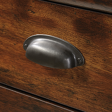 Sauder Harbor View Computer Desk with Hutch - Thumbnail 4