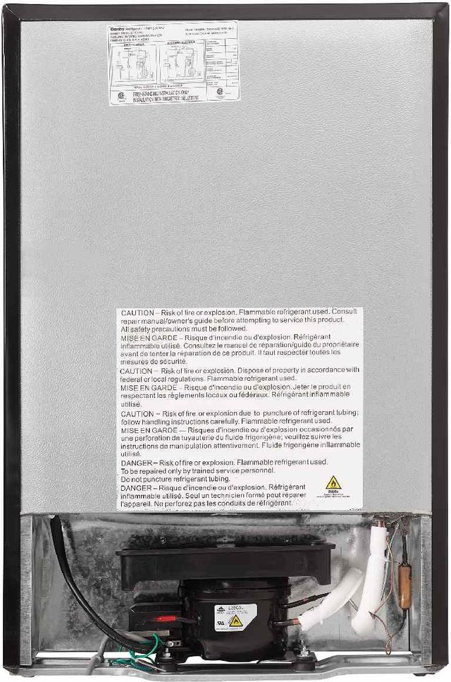 Danby® 4.5 Cu. Ft. Stainless Steel Compact Refrigerator-2