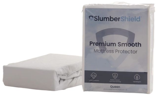 SlumberShield® Premium Smooth King Mattress Protector-0