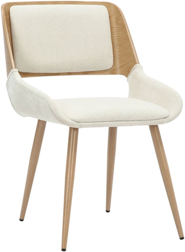 Worldwide Homefurnishings Inc. Hudson Beige/Natural Dining Chair-0
