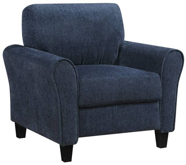 Homelegance® Ellery Blue Accent Chair-0