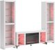 Signature Design by Ashley® Brollevi 3-Piece White Entertainment Center-2
