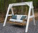 Berlin Gardens Classic Terrace Loveseat Swing-1