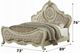 ACME Furniture Ragenardus Antique White/Beige Queen Upholstered Panel Bed-2
