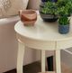 Powell® Rainbow Off-White Round Side Table-5