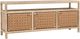 Modus Furniture Dorsey Granola 72" Entertainment Console-0