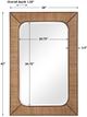 Uttermost® Tahiti Warm Maple Stain Rattan Mirror-3