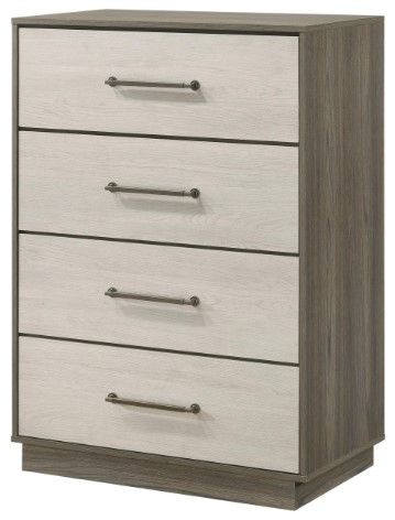 Coaster® Fenwick Almond/Gray Oak Chest-2