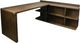 Riverside Furniture Perspectives Brushed Acacia Peninsula Bookcase-2