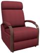 Best® Home Furnishings Customizable Kinetix Manual Rocker Recliner with Dark Walnut Arm-0