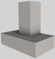 Vent-A-Hood® 36" Stainless Steel Contemporary Wall Mounted Range Hood-4