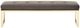 Michael Amini® Dahlia Chocolate Brown Accent Bench-1