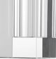 A & B Home Clear Rectangular Tall Vase-3