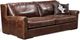 Campio Furniture Legacy Leather Isa Dark Brown Sofa-0