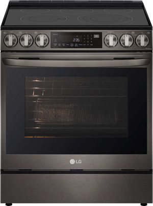 LG 30" Black Stainless Steel Slide-In Electric Range