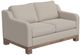 International Furniture Direct Samba Beige Loveseat-0