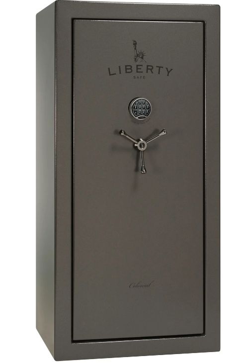 Liberty Safe Colonial Gray Marble 50 Electronic Gun Safe-0