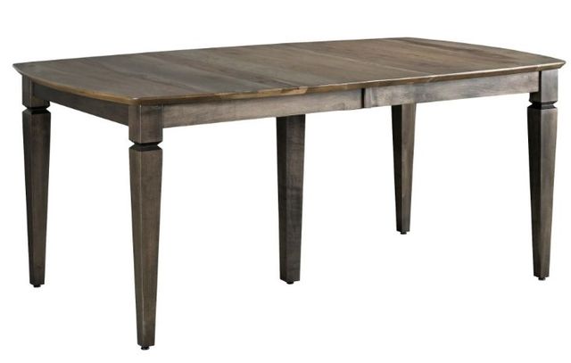Country View Woodworking Customizable MIYW1 Brown Maple 38" Dining Table -0