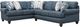Cozy Life C9 2-Piece Romero Sectional with Pillows-0
