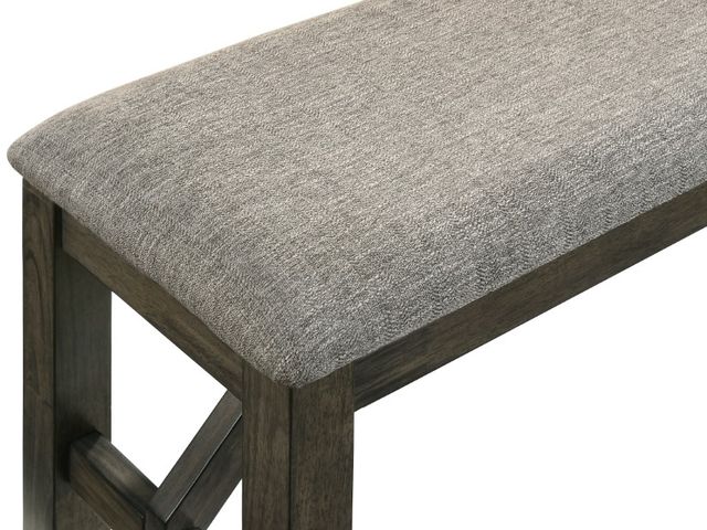 New Classic® Home Furnishings Gulliver Gray/Rustic Brown Bench-4