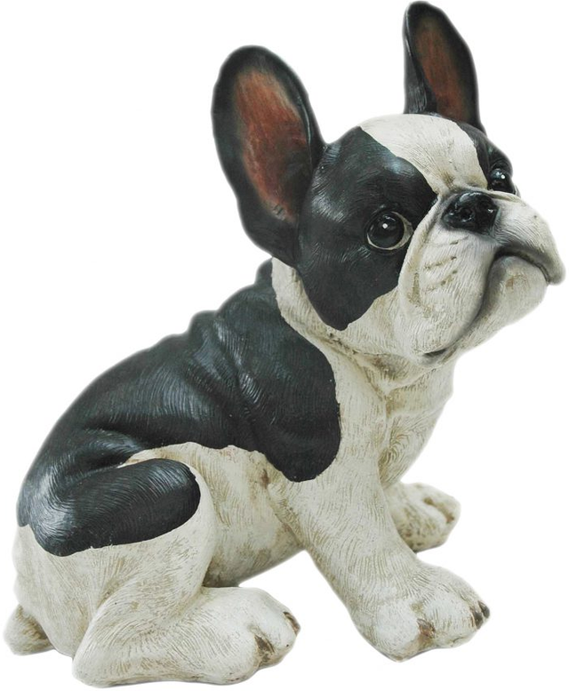 Moe's Home Collection Simone Black Frenchie Statue-0