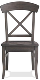 Riverside Furniture Harper Matte Black Side Chair-1