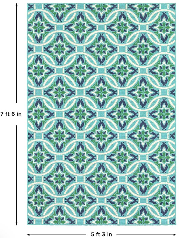 Oriental Weavers™ Meridian 5'x8' Style 10 Area Rug-2