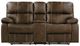 Emerald Home Jessie James Brown Power Reclining Loveseat-3