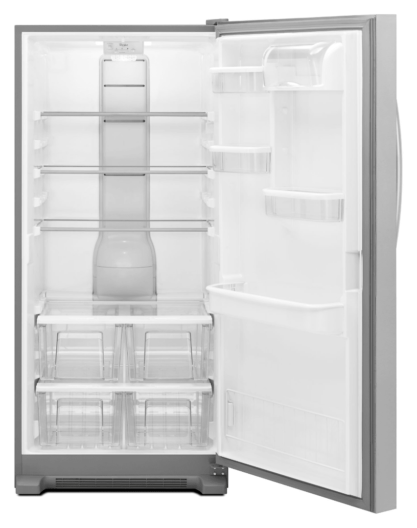 Whirlpool Sidekicks 31 in. 18.0 Cu. Ft. Monochromatic Stainless Steel All Refrigerator - Thumbnail 2