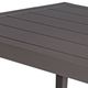 Uttermost® Polanco Java Black Aluminum Indoor-Outdoor Dining Table-5