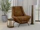 International Furniture Direct Tyne Cognac Accent Chair-1